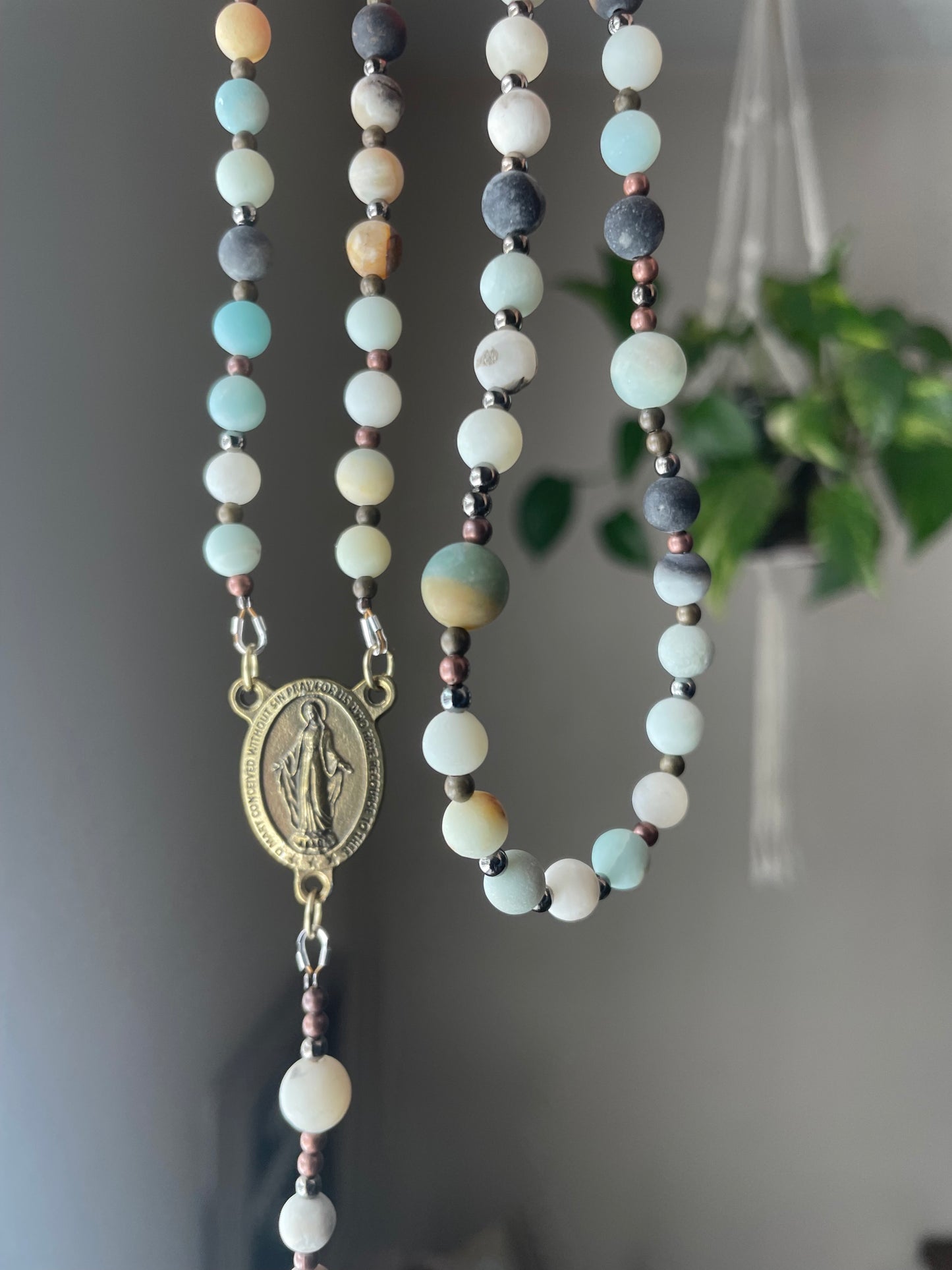 Amazonite Rosary