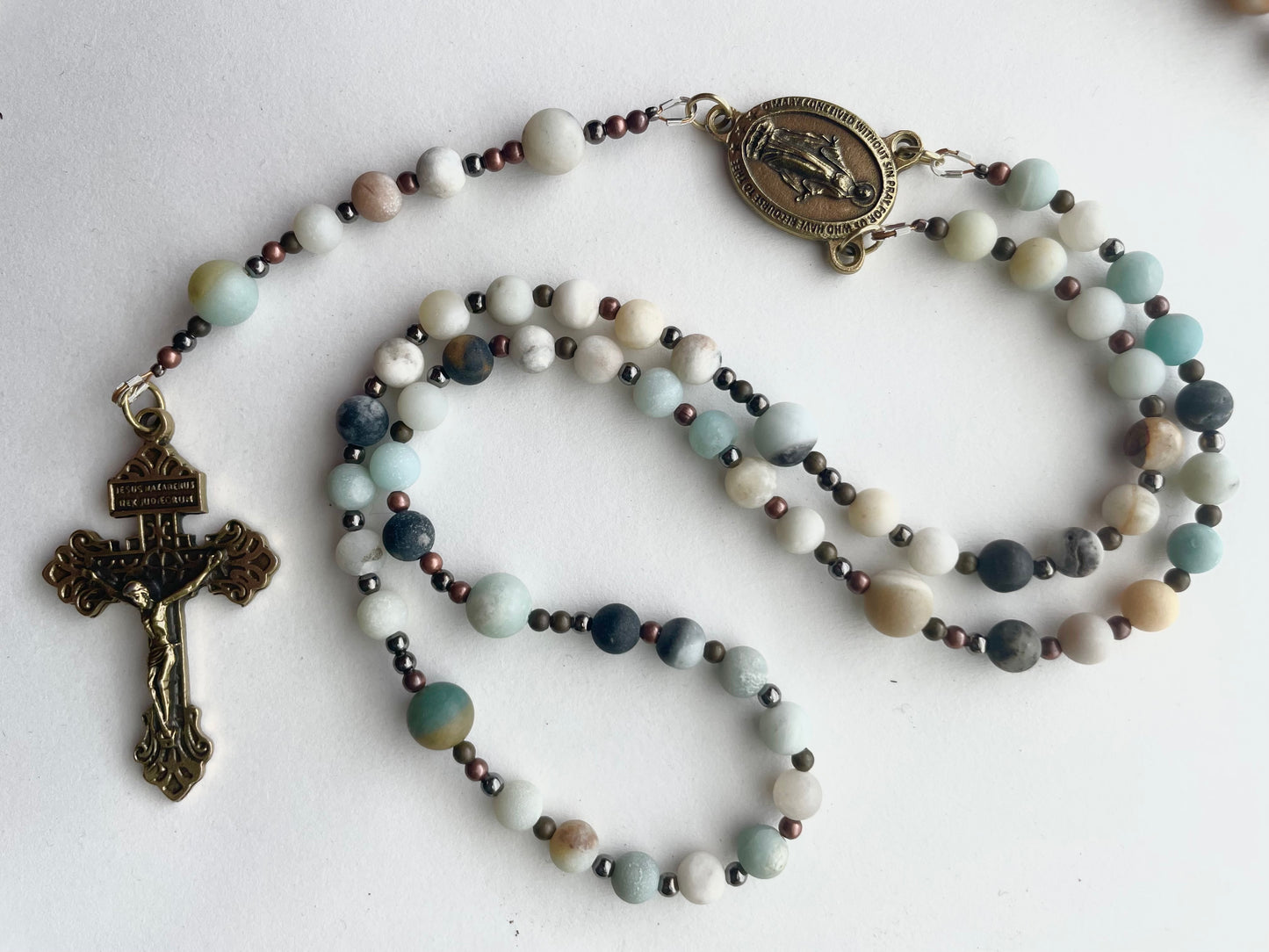 Amazonite Rosary